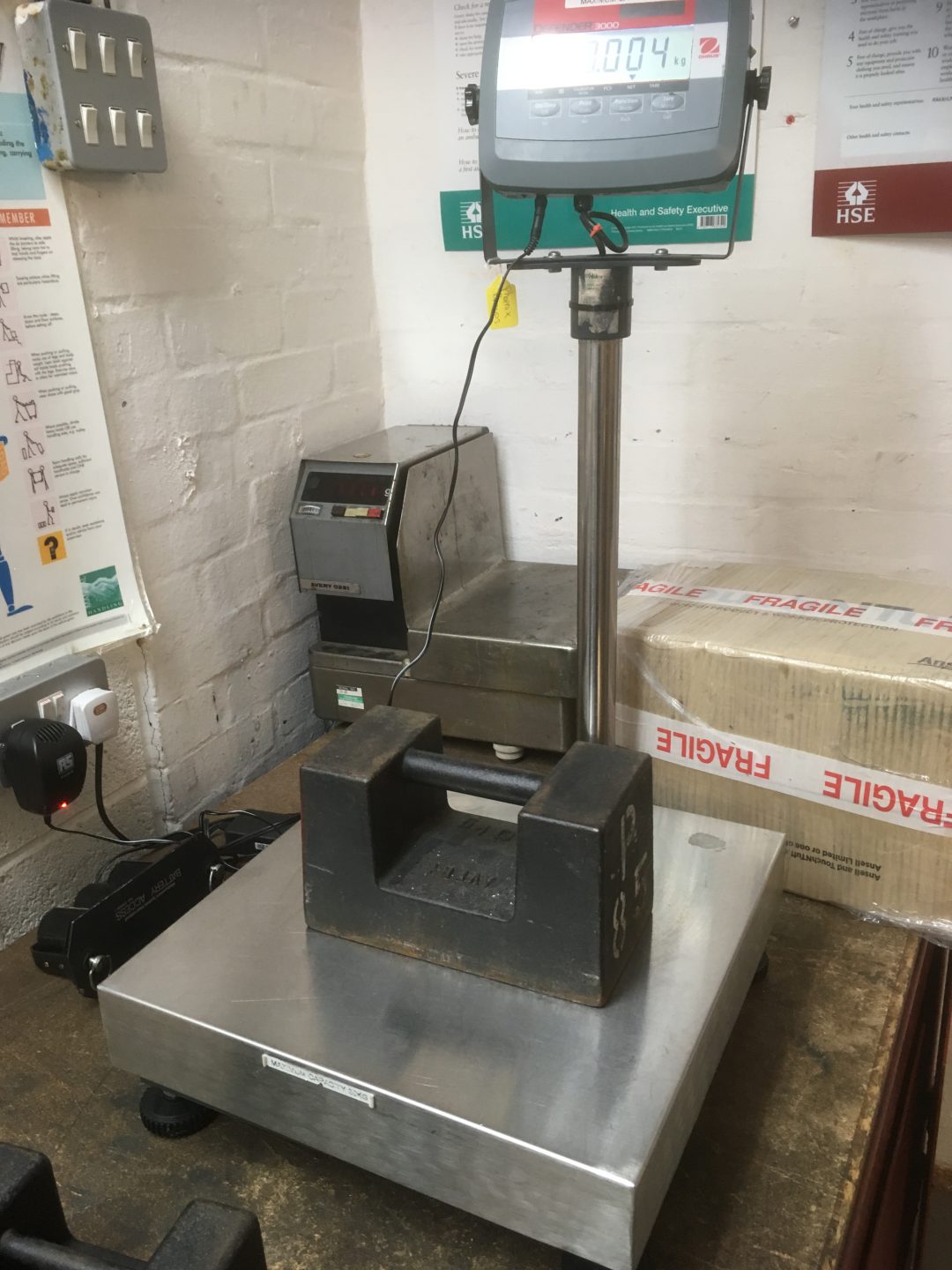 Phoenix Scale Calibration ISO 170252005 (UKAS) accredited