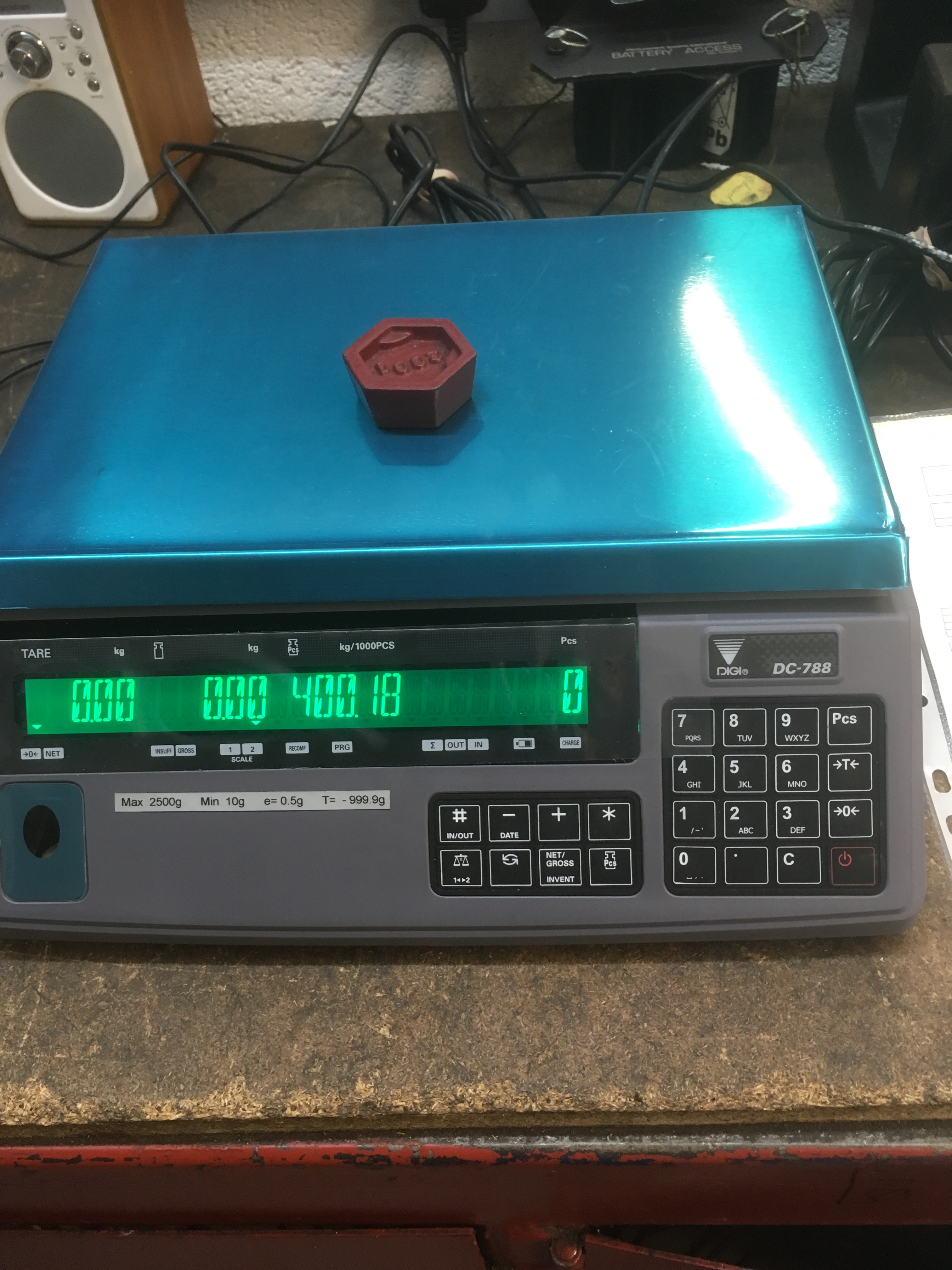 Phoenix Scale Calibration ISO 170252005 (UKAS) accredited
