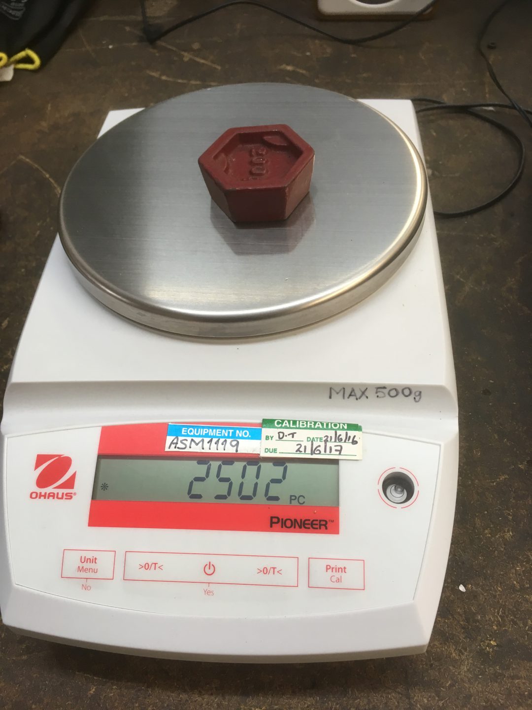 Phoenix Scale Calibration ISO 170252005 (UKAS) accredited